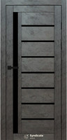 Міжкімнатні двері Syndicate  SD-101  Бетон темний 