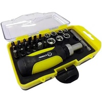 Викрутка ударно поворотна 8в1 з набором біт Сталь