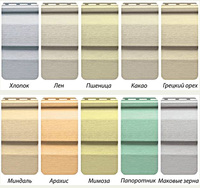 Сайдинг "FaSiding 3,85х0,255 Папороть