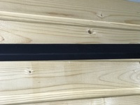 Кут арочний ПВХ 10*20*2750мм чорний