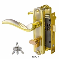 Ручка - защелка "IMPERIAL" LP 28-H33 (AB, BN/GP, SN/CP, SN/GP) (під ключ)