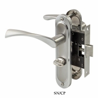 Ручка - защелка "IMPERIAL" BK 04-H20 (SN/CP, SN/GP)