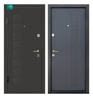 ПУ - Версаче Бергамо антрацит 860 ліві